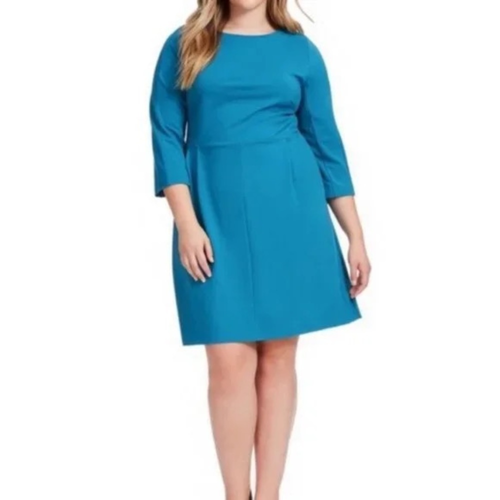 Amanda Uprichard Chelsea Dress In Deep Teal